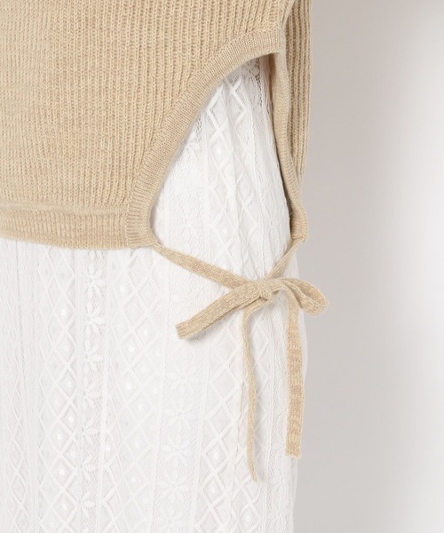 LOWRYS FARM（ローリーズファーム）の「マルチＷＡＹニットレース２Ｐワンピース 151586（ワンピース・レディース・ブルー/アイボリー/ブラック・FREE）」の21枚目の写真