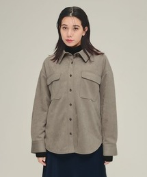 eL（エル）の「【eL】Suede out Shirt/211985（シャツ/ブラウス）」