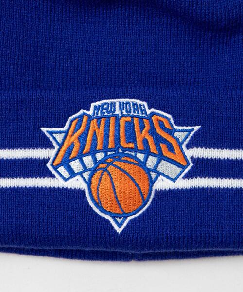 NBA（エヌビーエー）の「∴WEGO/別注NBA ポンポンニットキャップ（ニットキャップ/ビーニー・レディース・ブラック/ブルー/オフホワイト/レッド・FREE）」の13枚目の写真