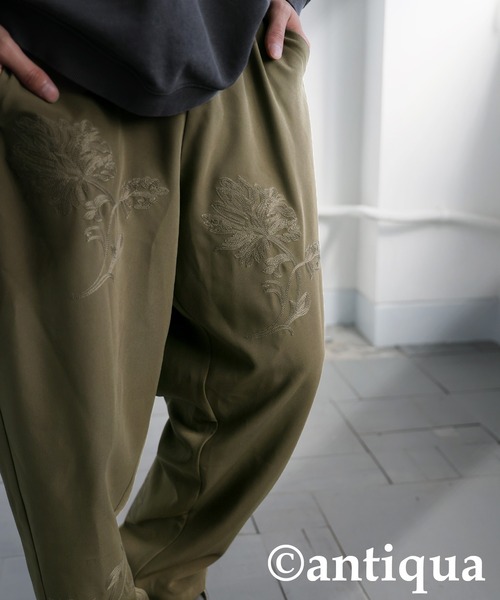 パンツ ANTIMID CROSS STITCH PANTS ANTIMID CROSS STITCH PANTS