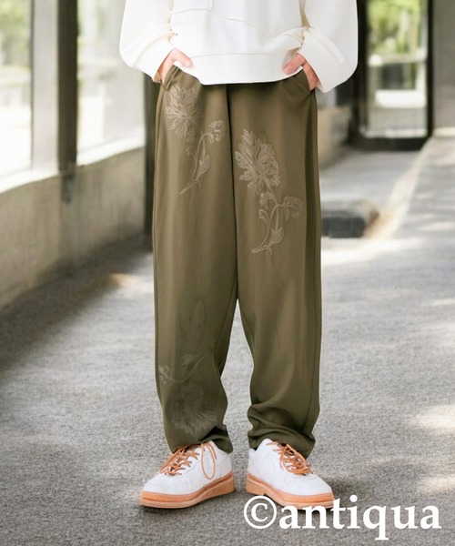 パンツ ANTIMID CROSS STITCH PANTS ANTIMID CROSS STITCH PANTS