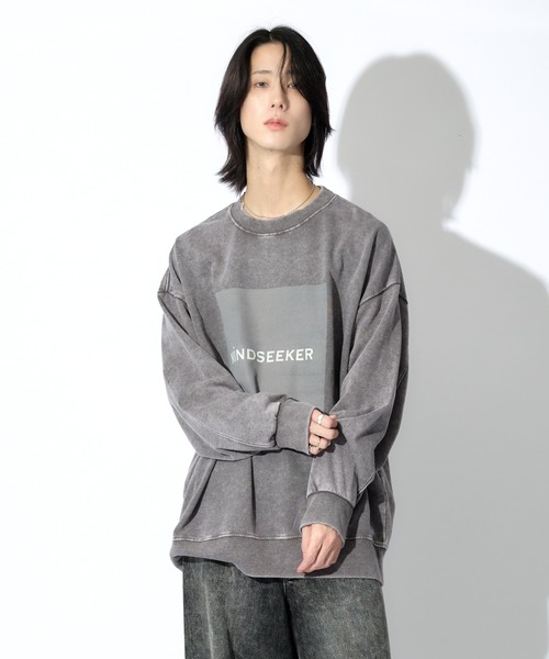 mindseeker(マインドシーカー)の「Square Logo Sweat(スウェット・メンズ・ブラック/グレー・XL/L)」の13枚目の写真