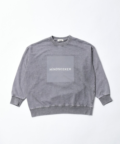 mindseeker(マインドシーカー)の「Square Logo Sweat(スウェット・メンズ・ブラック/グレー・XL/L)」の11枚目の写真