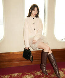 NATURAL BEAUTY BASIC（ナチュラルビューティーベーシック）の「◇シャギーミニスカート（スカート・レディース）」