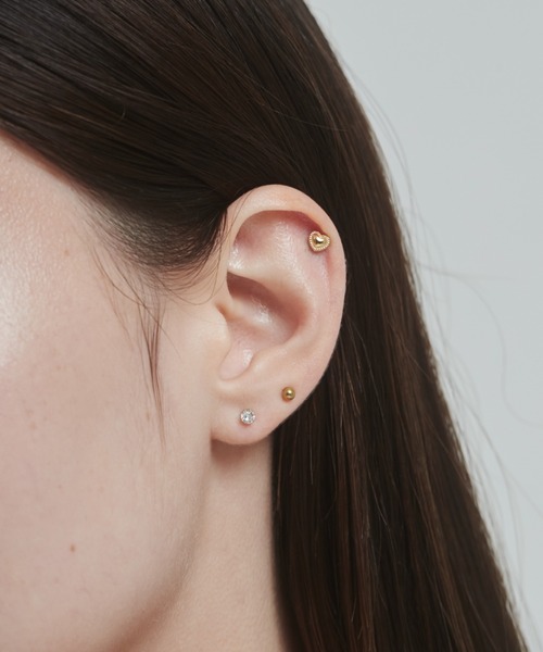 ciite' surgical stainless(シーテサージカルステンレス)の「【 金属アレルギー対応 】 3set pierce / ピアス3セット サージカルステンレス (両耳用)(ピアス(両耳用)・レディース・ゴールド/シルバー・FREE)」の3枚目の写真