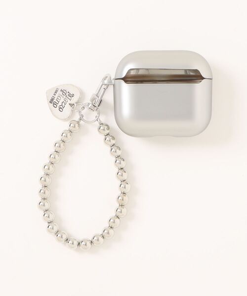 Fun & Daily（ファンアンドデイリー）の「Silver Strap Airpods 3 Case　/ エアポッズ第3世代（ヘッドフォン/イヤホン・レディース・シルバー・FREE）」の5枚目の写真
