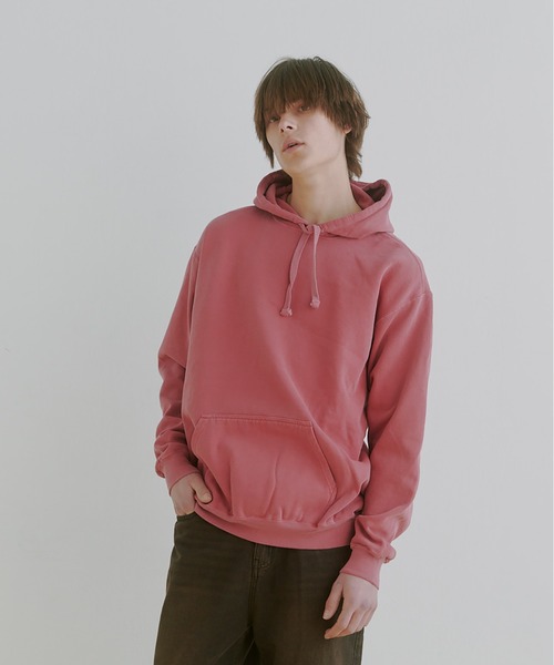 COLIN(コリン)の「COLIN:GARMENT DYE SWEAT PARKA(パーカー・メンズ・レッド/ブルー/チャコールグレー・L/M)」の20枚目の写真