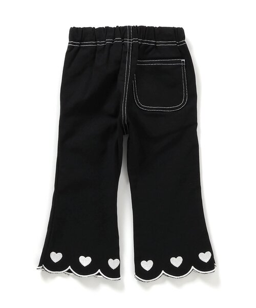 apres les cours（アプレレクール）の「【あったか】裏起毛ハートスカラップパンツ（その他パンツ・キッズ・ブラック/アイボリー/インディゴブルー・80/90/100/110/120/130/140）」の14枚目の写真