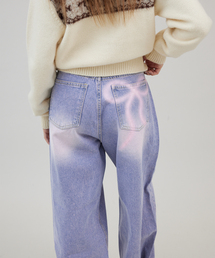 Kr バックリボンスプレーデニム