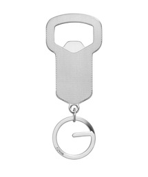FOSSIL（フォッシル）の「フォッシル 栓抜き付きキーホルダー メンズ メタル メタリック  MLG0797040（キーホルダー）」