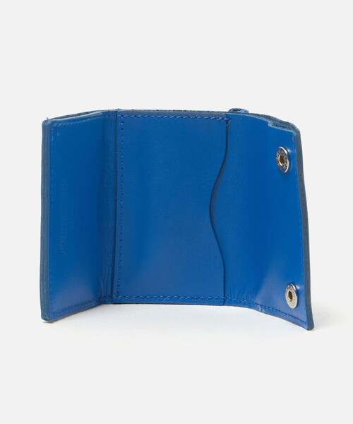 新品】ユナイテッドアローズ☆ミントグリーン 三つ折り財布 レザー