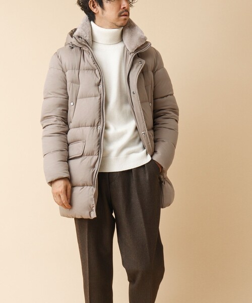 HERNO（ヘルノ）の「【HERNO/ヘルノ】POLAR-TECH N-3B ダウンコート（ダウンジャケット/コート・メンズ・ベージュ系その他・50/48）」の4枚目の写真