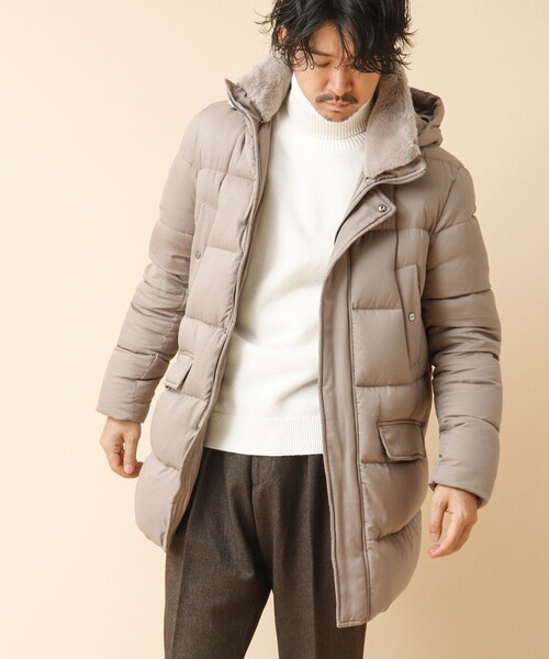HERNO（ヘルノ）の「【HERNO/ヘルノ】POLAR-TECH N-3B ダウンコート（ダウンジャケット/コート・メンズ・ベージュ系その他・50/48）」の10枚目の写真