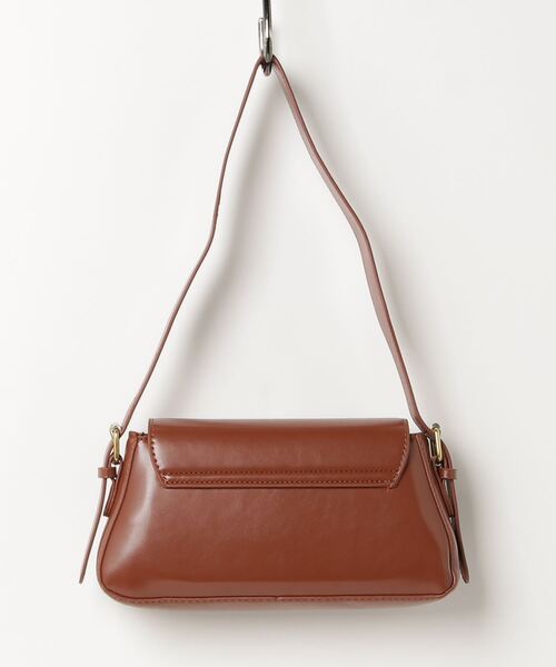 gossip!ロサンゼルス(ゴシップロサンゼルス)の「ベルトショルダー横長バッグ(ショルダーバッグ・レディース・ブラウン/ブラック/ベージュ・FREE)」の6枚目の写真