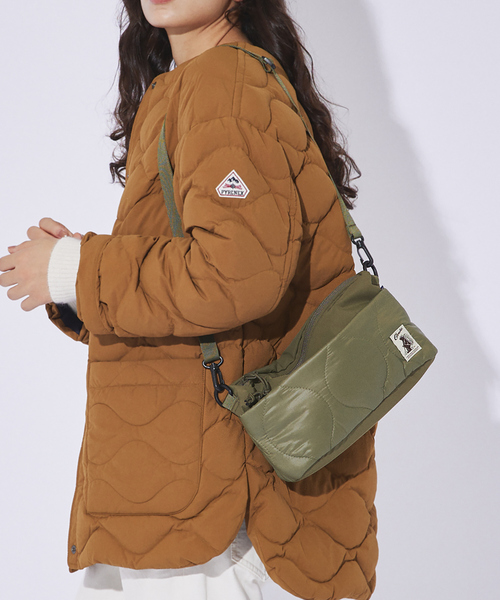 COBMASTER(コブマスター)の「【COBMASTER】キルティングショルダーバッグ / ALT SHOULDER BAG(ショルダーバッグ・レディース・カーキ/ブラック/ホワイト・フリー)」の3枚目の写真