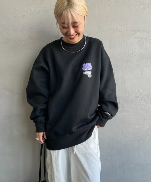 [BEN DAVIS/ベンデイビス] OVERLAP ウォールアート バックプリントスウェット（スウェット）｜BEN DAVIS（ベンデイビス）