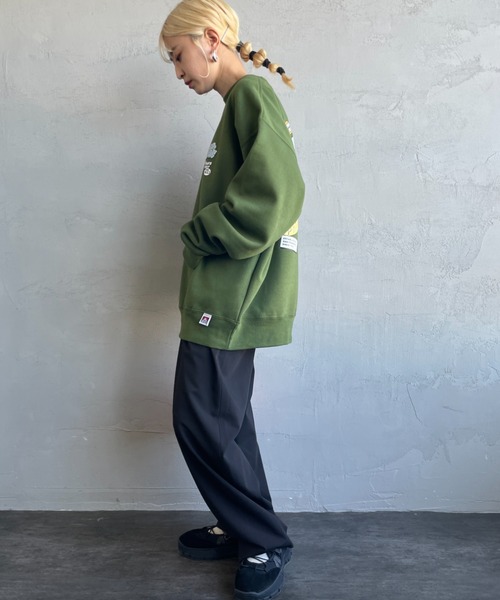 [BEN DAVIS/ベンデイビス] OVERLAP ウォールアート バックプリントスウェット（スウェット）｜BEN DAVIS（ベンデイビス）