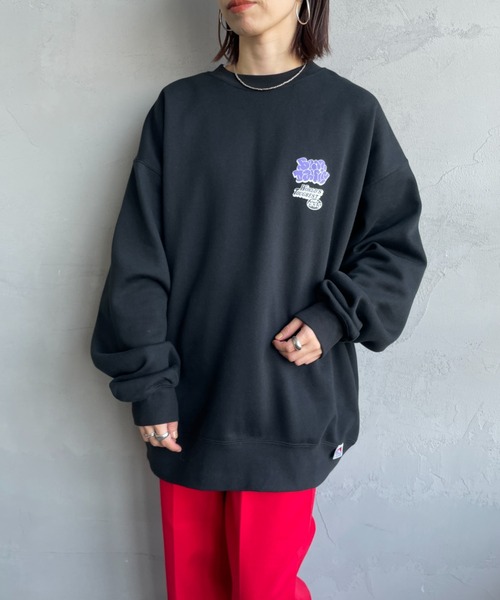 [BEN DAVIS/ベンデイビス] OVERLAP ウォールアート バックプリントスウェット（スウェット）｜BEN DAVIS（ベンデイビス）