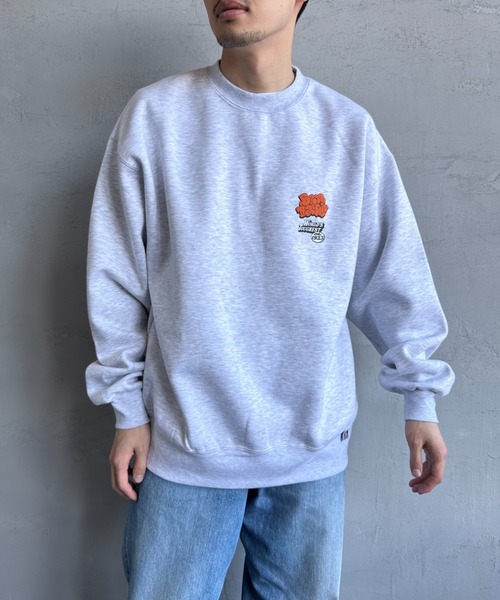 [BEN DAVIS/ベンデイビス] OVERLAP ウォールアート バックプリントスウェット（スウェット）｜BEN DAVIS（ベンデイビス）