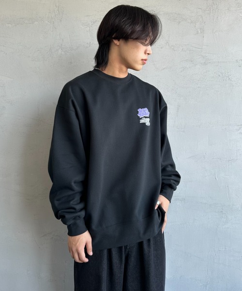 [BEN DAVIS/ベンデイビス] OVERLAP ウォールアート バックプリントスウェット（スウェット）｜BEN DAVIS（ベンデイビス）