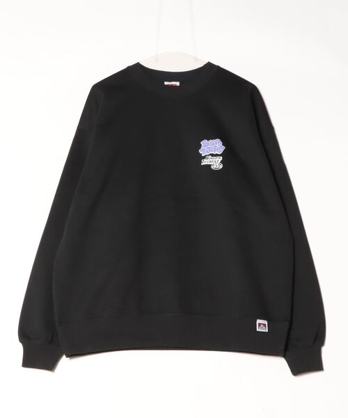 [BEN DAVIS/ベンデイビス] OVERLAP ウォールアート バックプリントスウェット（スウェット）｜BEN DAVIS（ベンデイビス）