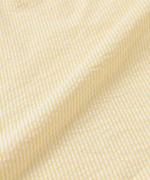 BEAMS BOY（ビームスボーイ）の「シアサッカー フリル ストール（ストール/ショール・レディース・ブルー/イエロー・ONE SIZE）」の11枚目の写真