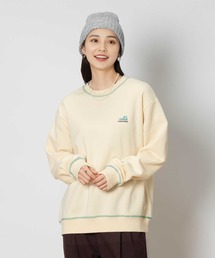 CONVERSE(コンバース)【レディース】裏起毛配色ステッチスウェット