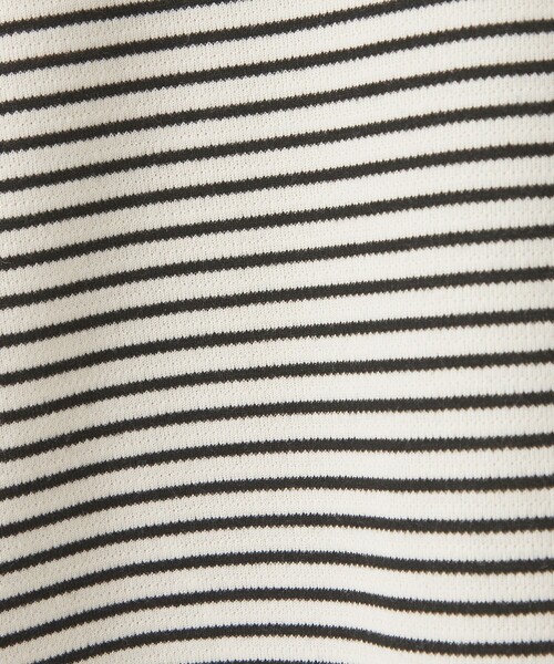 CITEN（シテン）の「＜CITEN＞リップルボーダーロンT（Tシャツ/カットソー・メンズ・ブラック/オフホワイト・L/M）」の21枚目の写真