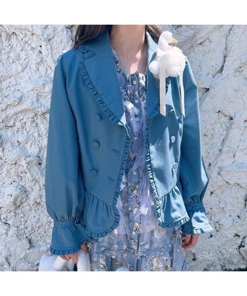 PINK HOUSE（ピンクハウス）の「SWAN LAKE ぬいぐるみコサージュ（ブローチ/コサージュ・レディース・ホワイト・フリー）」の5枚目の写真