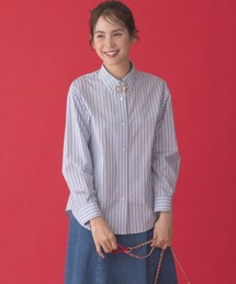コットンシャーティング ベーシックシャツ
