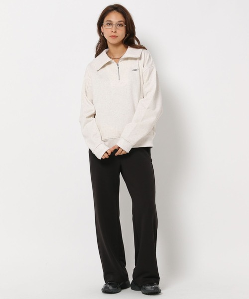 HEREIAM（ヘレイアム）の「【HEREIAM】リラックスフレアパンツ（その他パンツ・レディース・ダークブラウン/ブラック・MEDIUM/SMALL）」の4枚目の写真