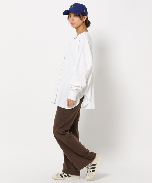 HEREIAM（ヘレイアム）の「【HEREIAM】リラックスフレアパンツ（その他パンツ・レディース・ダークブラウン/ブラック・MEDIUM/SMALL）」の9枚目の写真