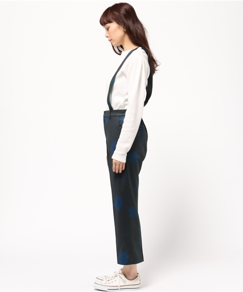ROSE BUD（ローズバッド）の「LPT-15230 WIDE PANTS W/SUSPENDER（その他パンツ・レディース・グレー/ネイビー・ONE SIZE）」の11枚目の写真