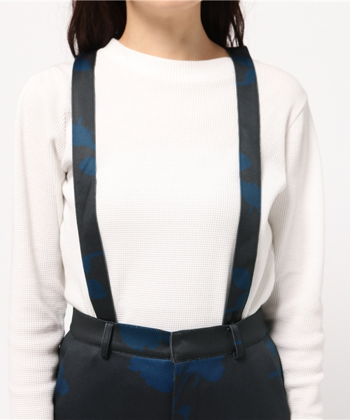 ROSE BUD（ローズバッド）の「LPT-15230 WIDE PANTS W/SUSPENDER（その他パンツ・レディース・グレー/ネイビー・ONE SIZE）」の9枚目の写真