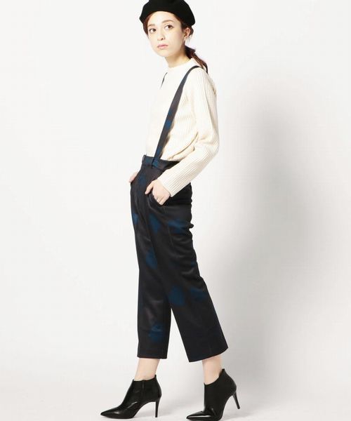 ROSE BUD（ローズバッド）の「LPT-15230 WIDE PANTS W/SUSPENDER（その他パンツ・レディース・グレー/ネイビー・ONE SIZE）」の15枚目の写真