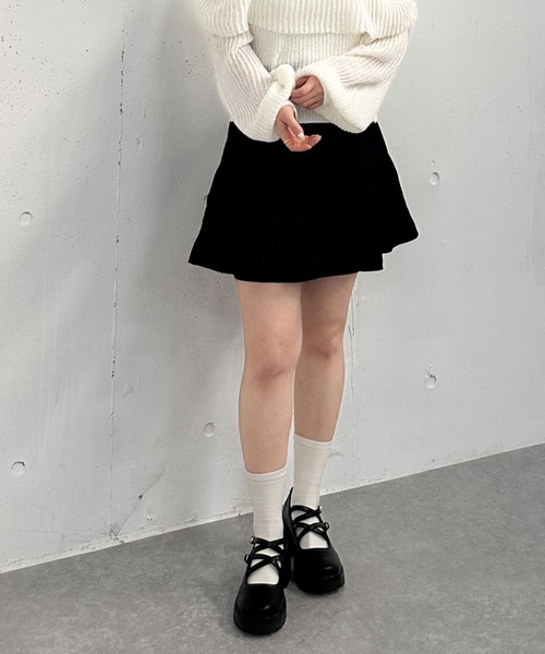 archives（アルシーヴ）の「【25ss】２ｗａｙティアードミニスカート（スカート・レディース・オフホワイト/ブラック・MEDIUM）」の13枚目の写真