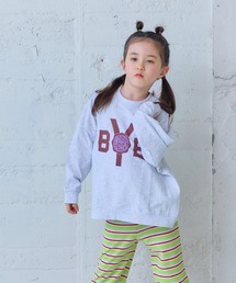 長袖リブロンティー