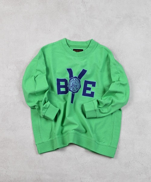 MARKEY'S（マーキーズ）の「長袖リブロンティー（Tシャツ/カットソー・キッズ・オレンジ/ラベンダー/ライトグリーン/オフホワイト・100/95/90/80/120/110/150/140/130）」の5枚目の写真