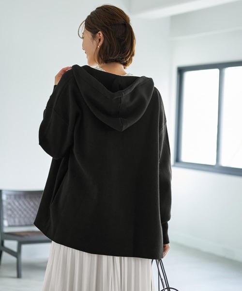 ダブルファスナーニットパーカー（パーカー）｜STYLE DELI（スタイル