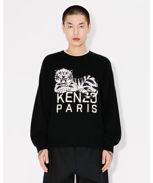 日本全国送料無料商品人気ランキング セール】'KENZO Happy Tiger' エンブロイダリー ジャンパー トップス