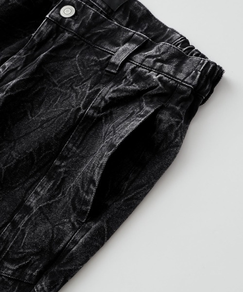 Loose/ルース（ルース）の「フェイデッド セミフレアデニムパンツ（デニムパンツ・メンズ・グレー/ブラック・XS/S/M/L）」の19枚目の写真