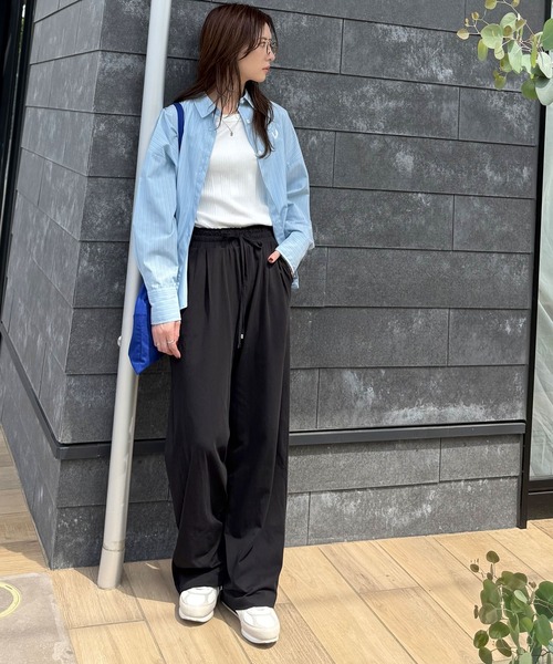 Java（ジャバ）の「この履き心地、病みつき。 RETRO OVER 軽量オーバータンスニーカー《JaVaジャバ 別注》（スニーカー・レディース・ホワイト/ブラック・LARGE/X-LARGE/MEDIUM/SMALL）」の5枚目の写真