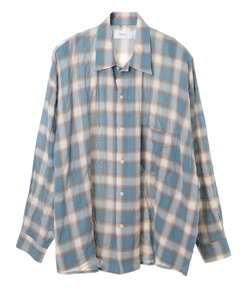 SALE Gymple ストライプ長袖シャツ WEB・一部店舗限定】【PREMIUM PLEATS / 形態安定】スーピマ