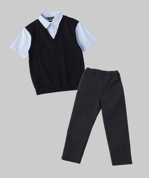 COMME CA ISM(コムサイズム)の「ベーシック ロングパンツ(その他パンツ・キッズ・チャコール/ブラック・110cm/120cm/130cm/140cm/150cm/160cm/100cm)」の10枚目の写真