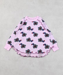 総柄ワッフルメローカットソー