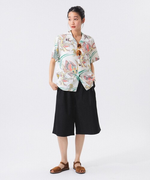 Gramicci(グラミチ)の「【別注】Gramicci / バギー ショーツ(デニムパンツ・レディース・ネイビー系/ブラック系/ブルー系・ONE SIZE)」の18枚目の写真