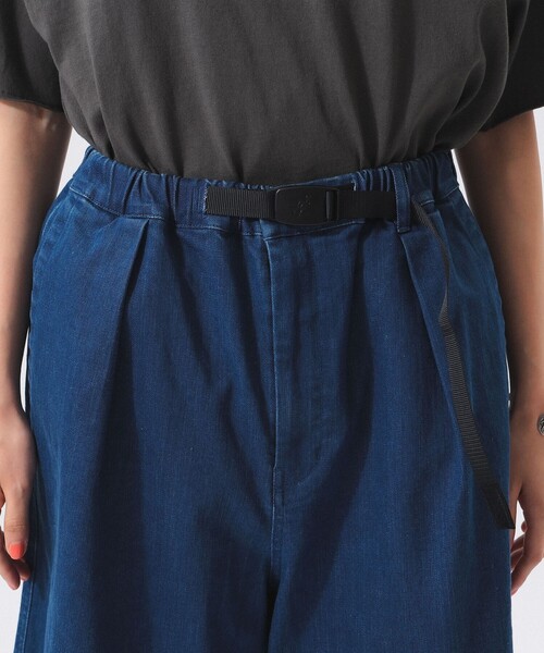Gramicci(グラミチ)の「【別注】Gramicci / バギー ショーツ(デニムパンツ・レディース・ネイビー系/ブラック系/ブルー系・ONE SIZE)」の7枚目の写真