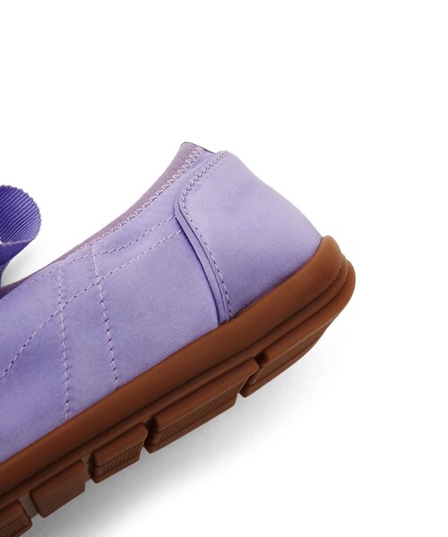 SY UNITED ARROWS(シーユナイテッドアローズ)の「<SY>リボンソフト フラット20●↑(バレエシューズ・レディース・ブラック/シルバー/ピンク/ライトピンク/ライラック/ゴールド・23.5cm/25cm/24.5cm/24cm/23cm/22.5cm)」の11枚目の写真