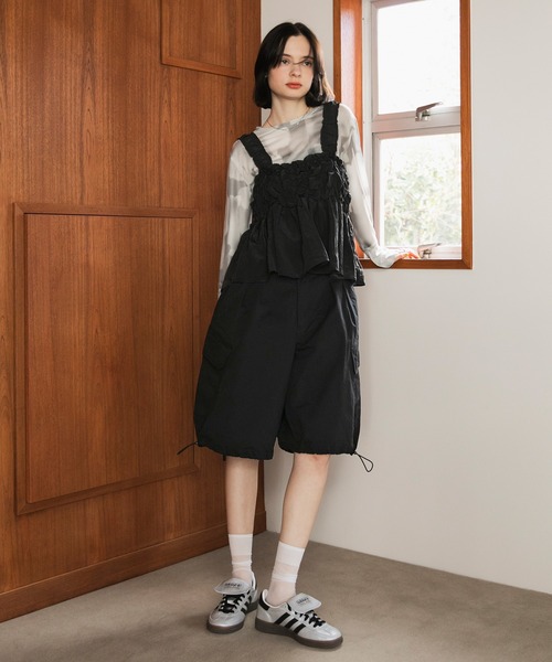 新品タグ付き バリエーションショートパンツ セール】【forksy.】バギーカーゴ ボリューム ショートパンツ