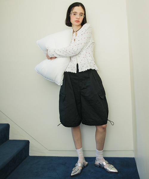 forksy.】バギーカーゴ ボリューム ショートパンツ forksy
